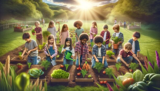 Ernährungsbildung von Kindern: Wie die EDEKA Stiftung Bildung fördert