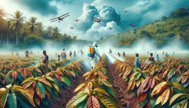 Pestizide im Kakaoanbau: INKOTA kritisiert Mars und fordert Schutz für Kleinbauern