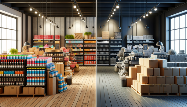 Unterschied zwischen Einzelhandel und Discounter
