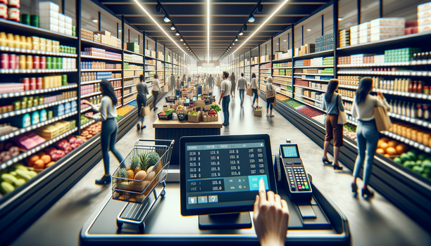 verdienst eines Supermarkts – Tägliche Einnahmen und Gewinne