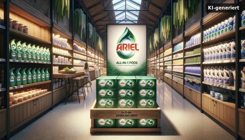 Ariel Silphie Verpackung Lidl Launch 🌱