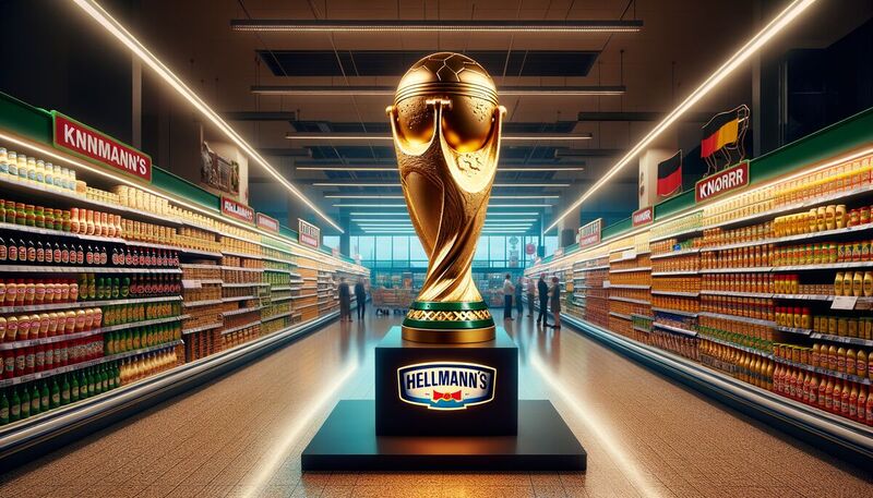 Hellmann's Knorr UEFA EURO 2024 Pokal: Markenkooperation und POS-Strategien