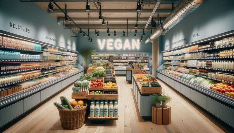 Veganer Supermarkt Berlin Friedrichshain – REWEs erster rein pflanzlicher Markt